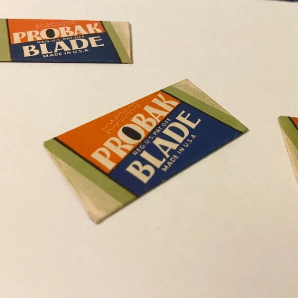 Vintage Probak Safety Razor Blades Lot of 6  Made in USA and Canada - Picture 6 of 9